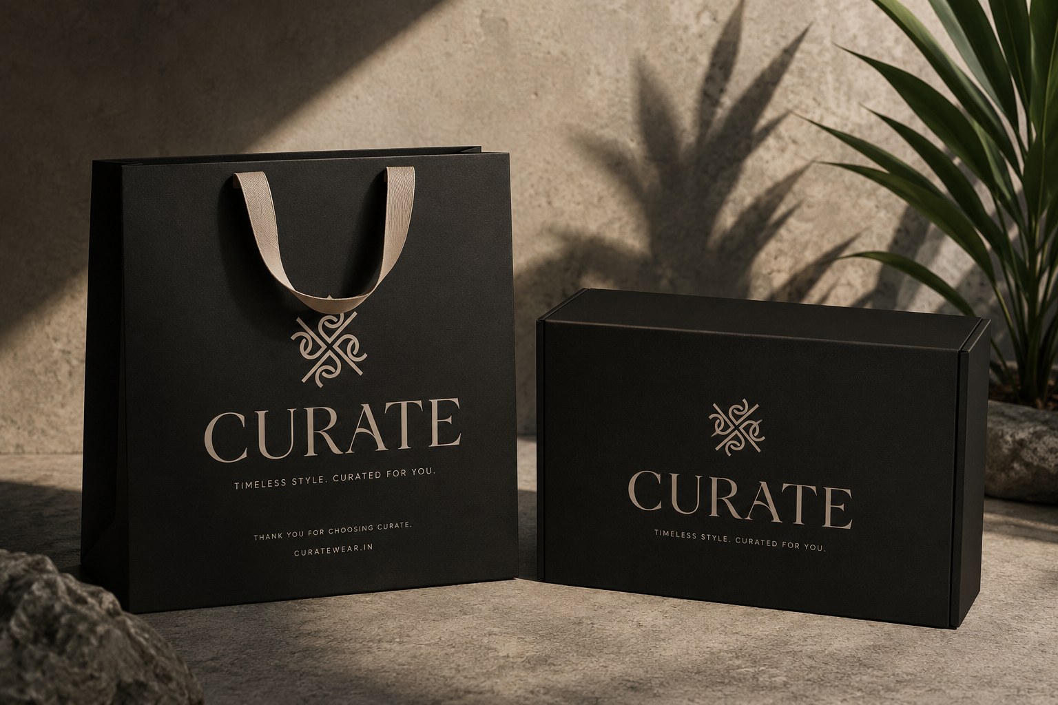 Curate identity across printed pieces