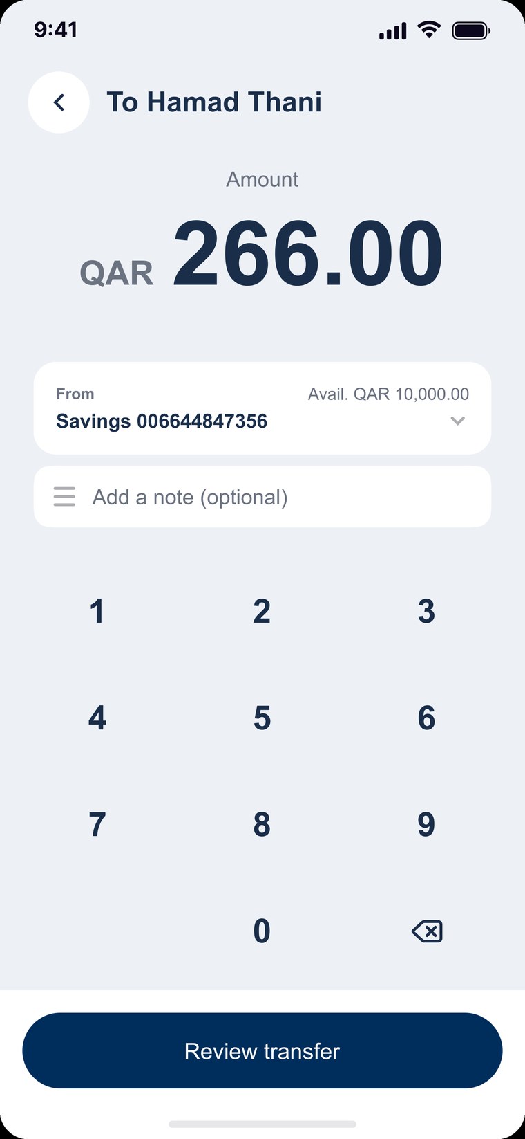 Fintech app screen 4 of 6
